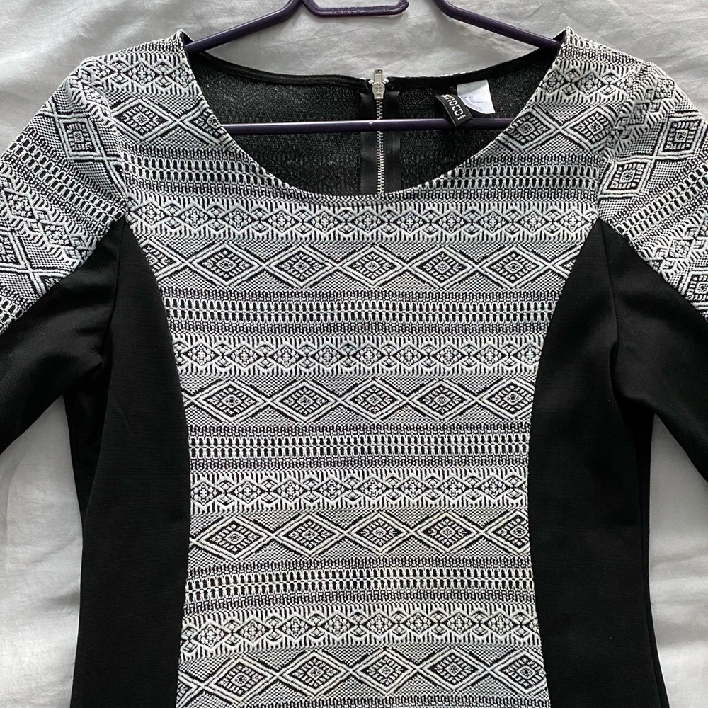 H&M LONG SLEEVE MINI DRESS 😍🥰
